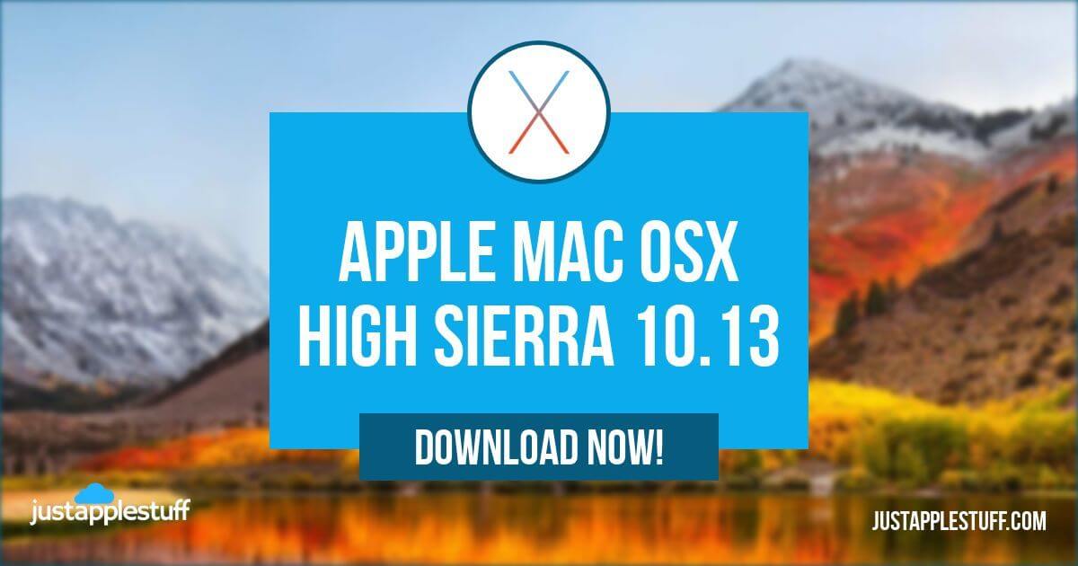 Download mac os high sierra from apple